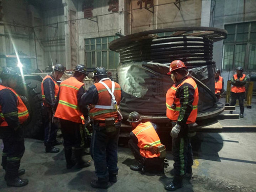 機電安裝公司黃陵項目部追趕超越奮起直追