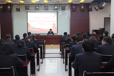 建設(shè)集團(tuán)十九大宣講團(tuán)走進(jìn)基層單位