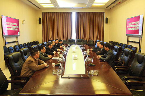 塔吉克斯坦華人華僑聯(lián)合會(huì)商登美主席一行來(lái)建設(shè)集團(tuán)交流座談