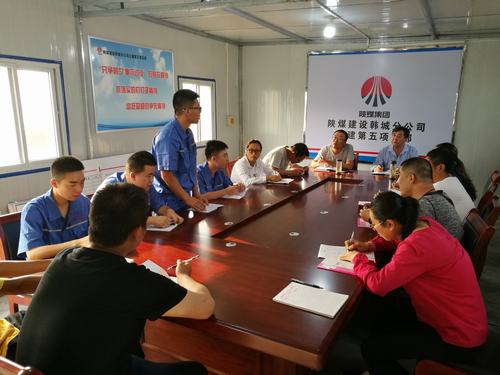 陜煤建設(shè)韓城分公司土建五項(xiàng)目部“三道菜”迎接新入職大學(xué)生