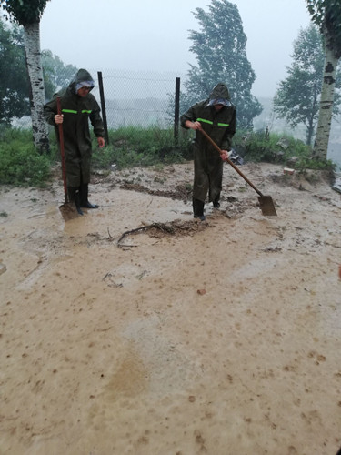 陜煤建設(shè)天工公司土建三部抗洪防汛展現(xiàn)天工精神