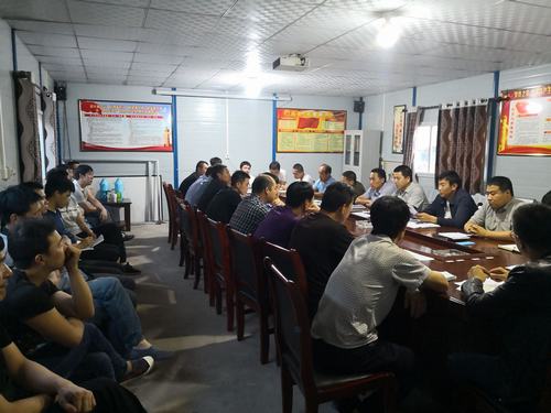 陜煤建設(shè)礦建二公司冶坪項(xiàng)目部：誓師大會(huì)提氣勢(shì)  勞動(dòng)競(jìng)賽揭序章