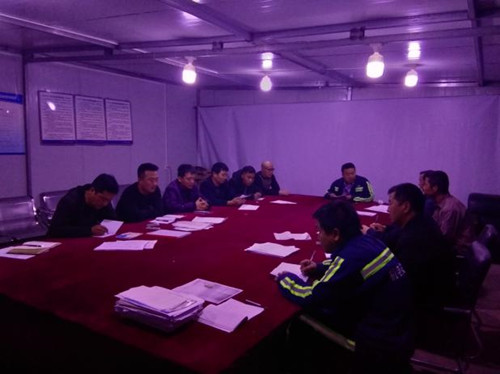 陜煤建設機電安裝公司：各項目部筑牢“十一”施工安全防線