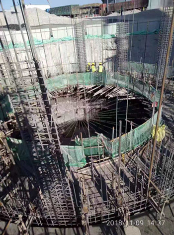 陜煤建設(shè)天工公司土建十部促進度保質(zhì)量  緊抓錦源化工技改工程