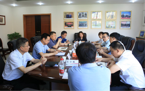 中鐵一局集團(tuán)與陜煤建設(shè)商討項目合作