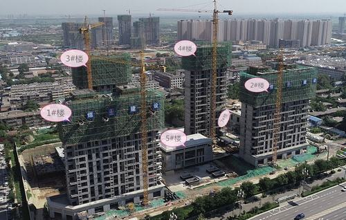 陜煤建設(shè)渭南分公司第五項目部禮悅閣精品住宅小區(qū)項目三天兩封頂