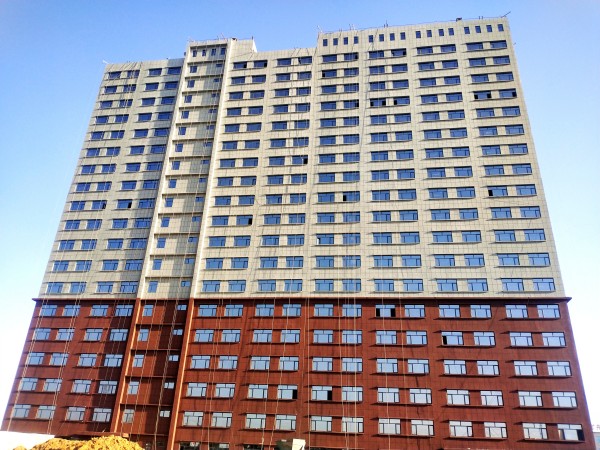 陜煤建設澄合分公司第十二項目部曹家灘3#公寓樓工程重履守約獲得建設單位嘉獎