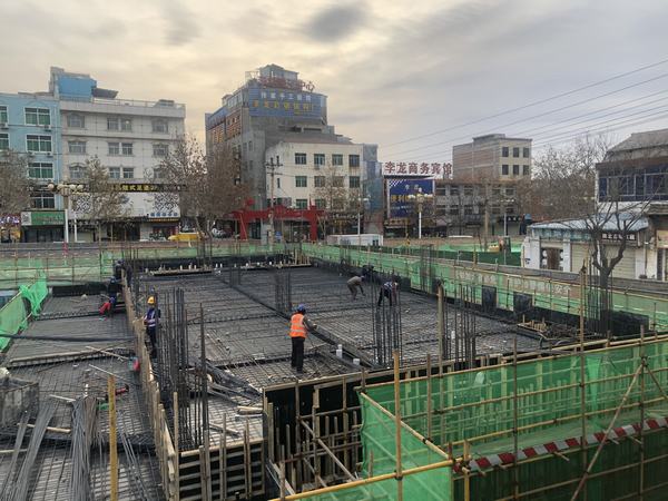 陜煤建設(shè)韓城分公司土建四項目部戰(zhàn)嚴寒譜寫陜煤建設(shè)者之歌