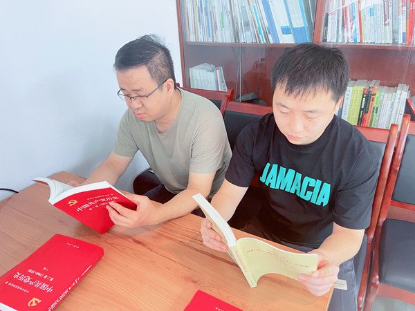 建設(shè)集團(tuán)大秦置業(yè)公司：紅色陣地打造黨史學(xué)習(xí)教育新學(xué)法