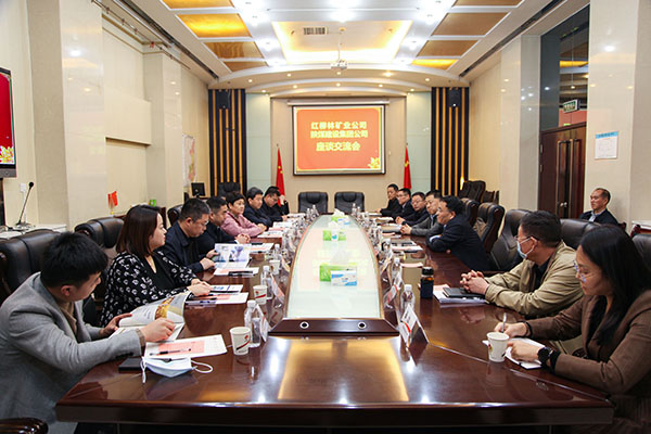 紅柳林礦業(yè)公司到陜煤建設(shè)座談交流