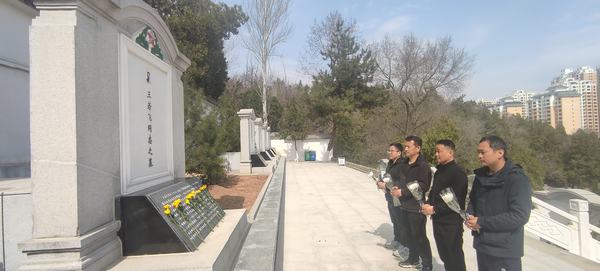 陜煤建設銅煤公司各基層黨支部開展清明主題活動