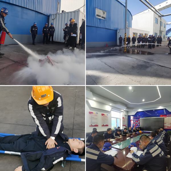 陜煤建設(shè)洗選煤運(yùn)營(yíng)公司紅柳林洗煤廠項(xiàng)目部：預(yù)防從小開始   安全從消進(jìn)行