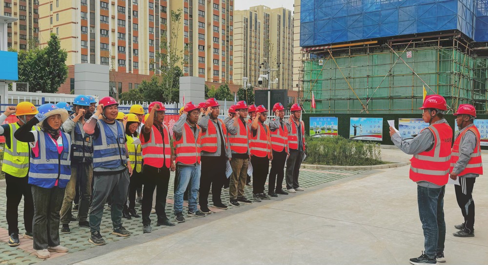 陜煤建設(shè)天工公司土建第十一項(xiàng)目部：合“三力”，筑牢安全防線