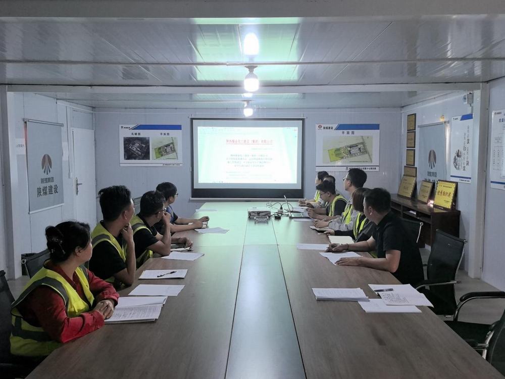 陜煤建設(shè)綠宇公司： 中秋余溫安為伴，國慶將至防為先