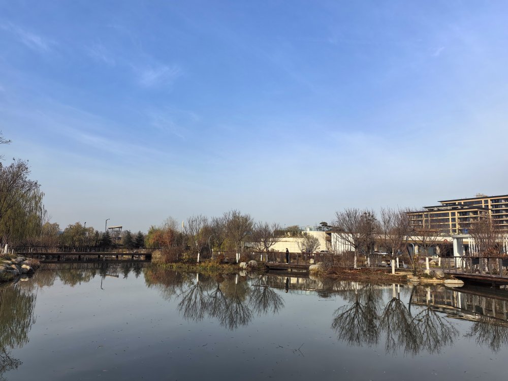 冬日藍調(diào)：空港中心公園寫給城市的暖詩